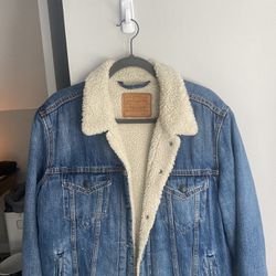 Levi’s Fur Jean Jacket