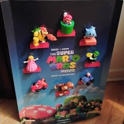Mario Bros Movie McDonald's Toys Board