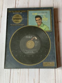 Elvis Presley collector’s edition record