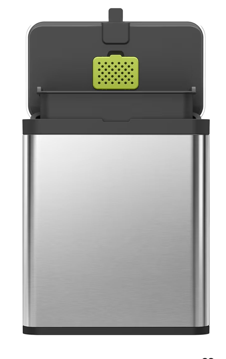 EKO Kitchen Compost Bin, 7L / 1.85 Gal Stainless Steel - Open Box