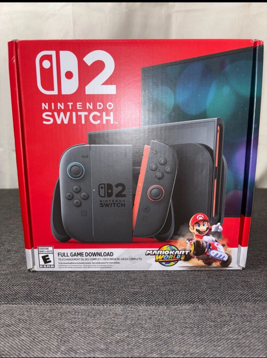 Nintendo Switch 2 Mario Kart Bundle – Brand New – Perfect Christmas Gift 🎄🎁
