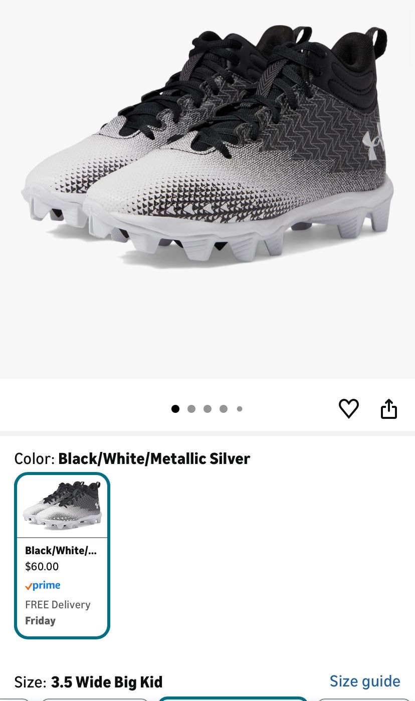 Under Armour Cleats