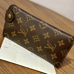 LOUIS VUITTON Monogram Etui Lunette MM Glasses Case