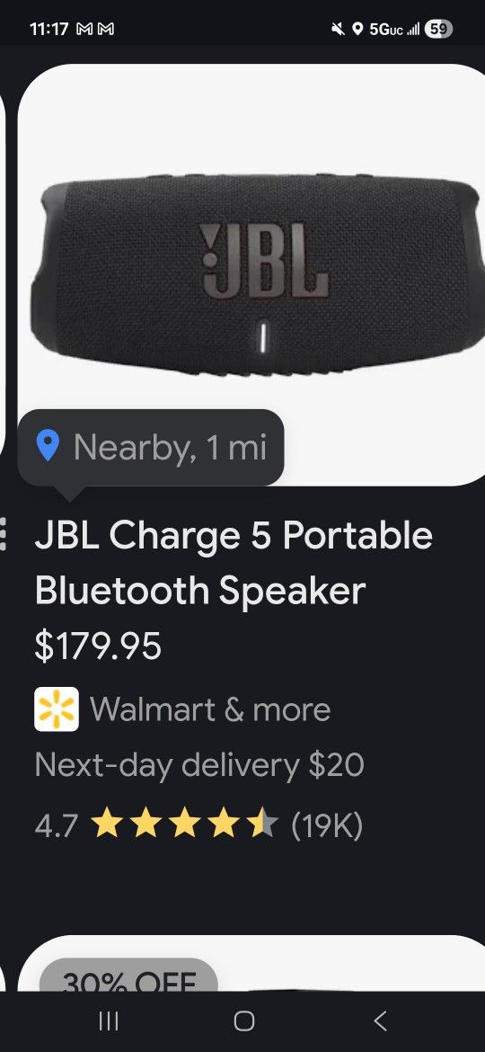 JBL BLUETOOTH SPEAKER 5