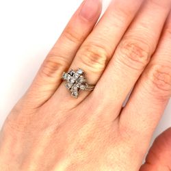 White Gold 14k  Diamond Ring 