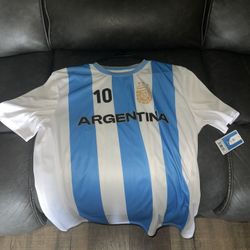 Lionel Messi Men’s Argentina National Team Jersey