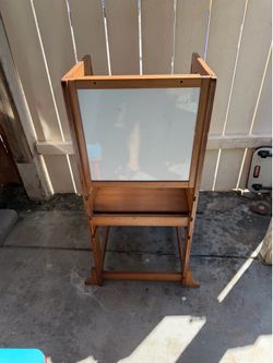 Wood Kids step stool.