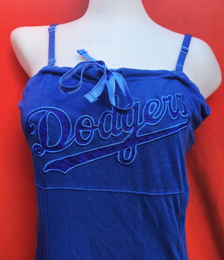 LOS ANGELES DODGERS LADYS DRESS TOUCH BY ALLYSA MILANO SIZE LARGE