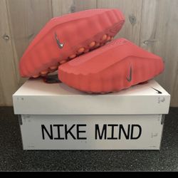 Nike - Mind 001 Slide Solar Red Size 9 Men HQ4307-600 IN HAND READY TO SHIP ✅