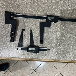 Digital drum and brake rotor micrometer