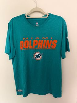 New Era • Miami Dolphins Teal Combine Training • T Shirt NFL • Size L