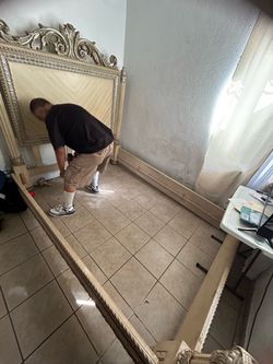 Queen bed frame