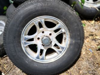 Trailer rim Aluminum for 205/75 14 tires