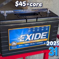 Truck Battery Group Size 31