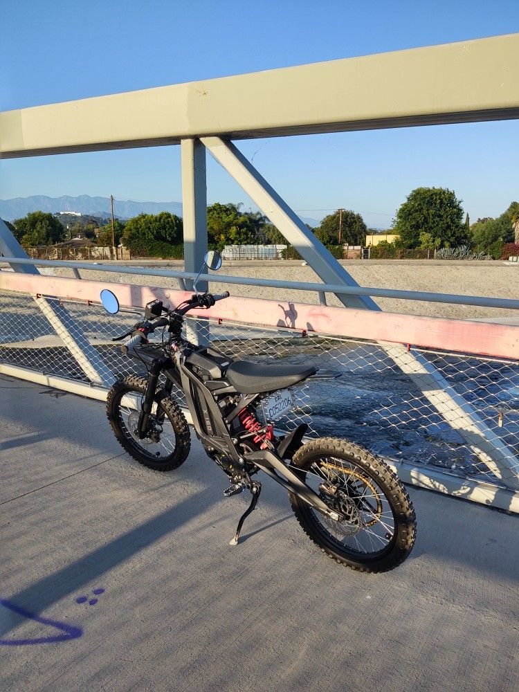 Segway X160 Electric Dirt Bike. Surron