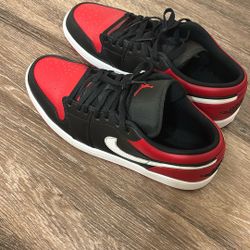 Jordan 1 Low Alternate Bred Toe- Size 13