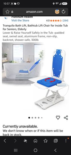 Electric Rotating bathing lift chair