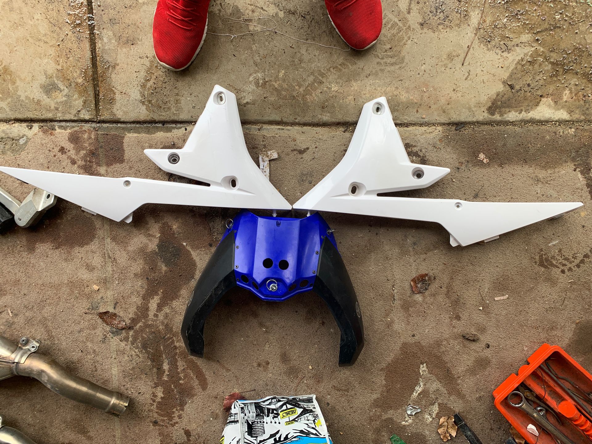 Yz 450f shrouds
