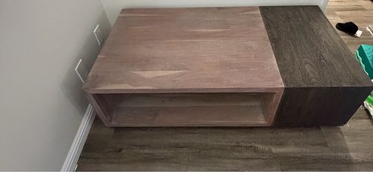Timtam coffee table solid acacia wood