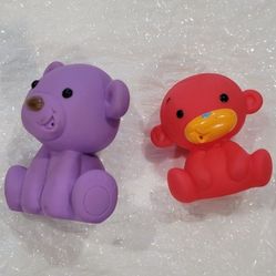 Infantino Tub O' Toys Rubber Animals Red Monkey Bath Toy Replacement 