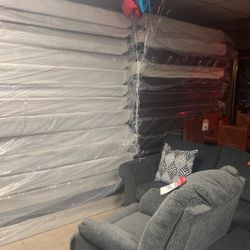 Full or queen size box, springs, 99, and $120 each