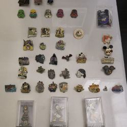 Disney Pin Collection | Starwars | Official Attractions | Darkwingduck | Some LE
