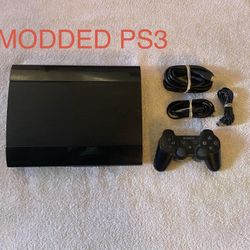 PLAYSTATION 3 Mod With 150 PS3 GAMES INSTALLED