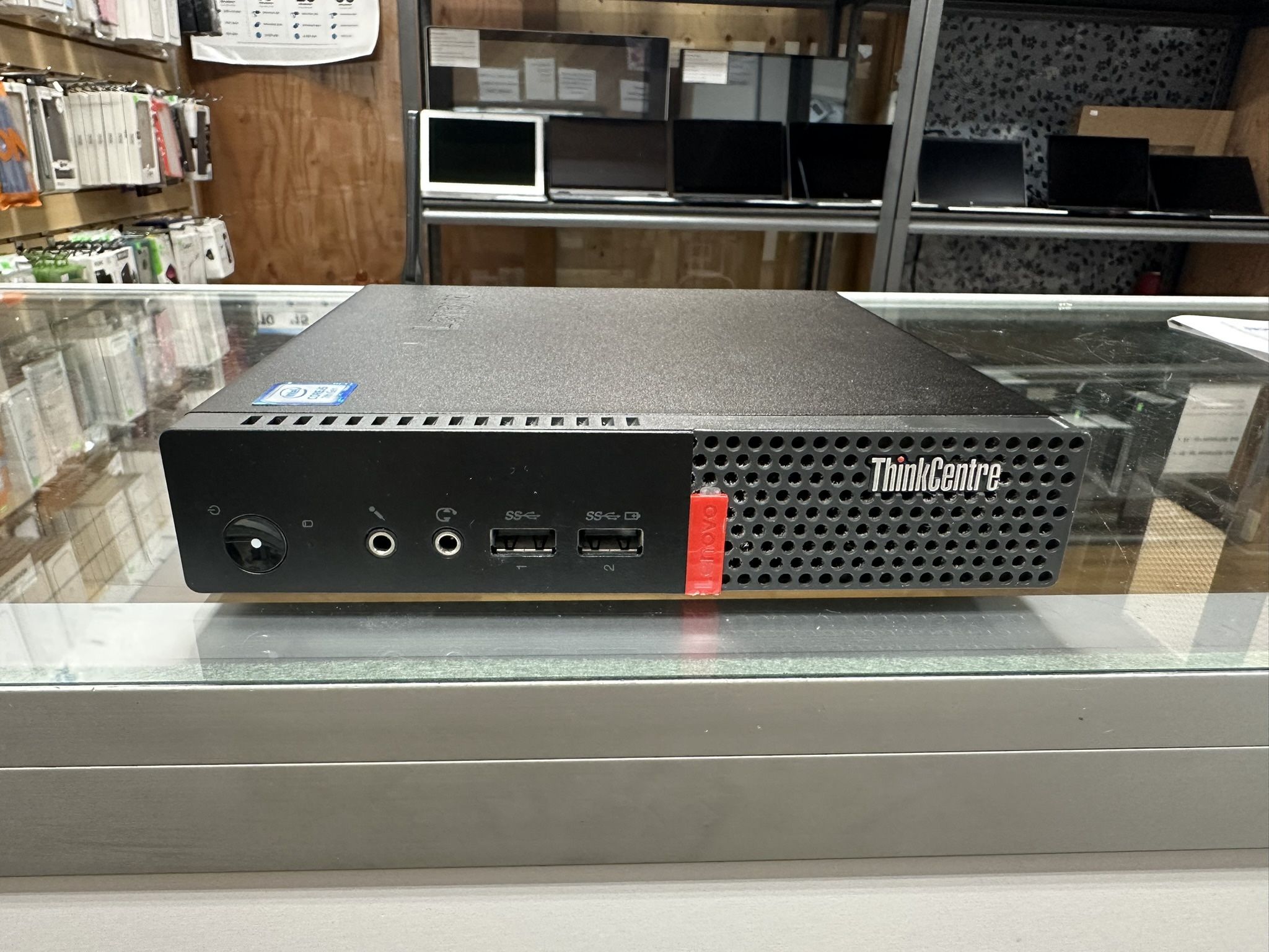 Lenovo ThinkCentre M710q mini desktop computer core i5 7th gen 8GB RAM 256GB SSD