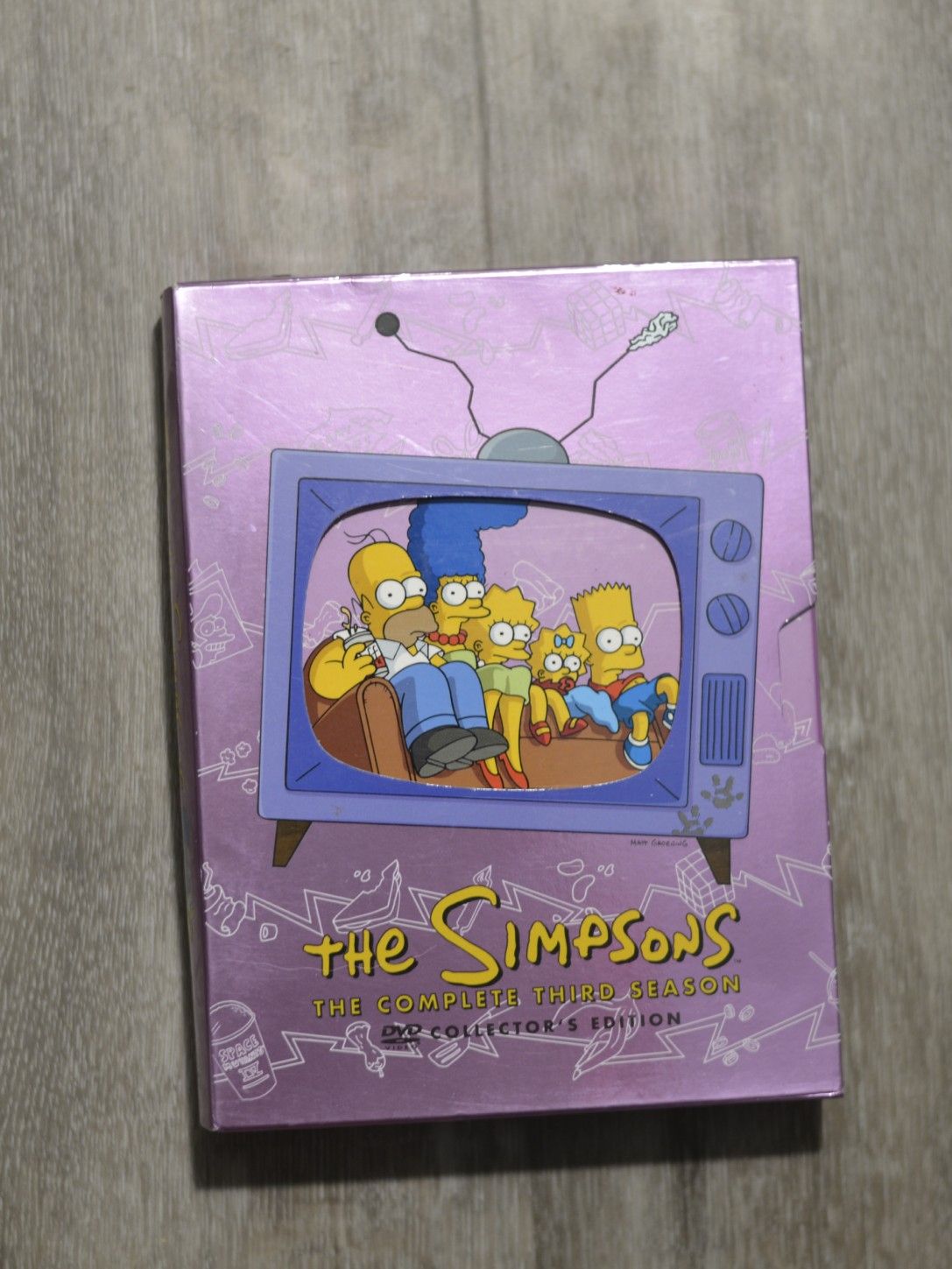 The Simpsons Complete Third Season - Entact - Banned Stark Raving Dad Episode