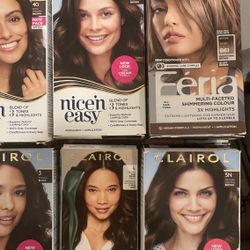 Hair dye kits  40 boxes for $100