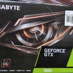 Gigabyte Graphics Card 1660