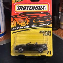 Matchbox Mustang Cobra