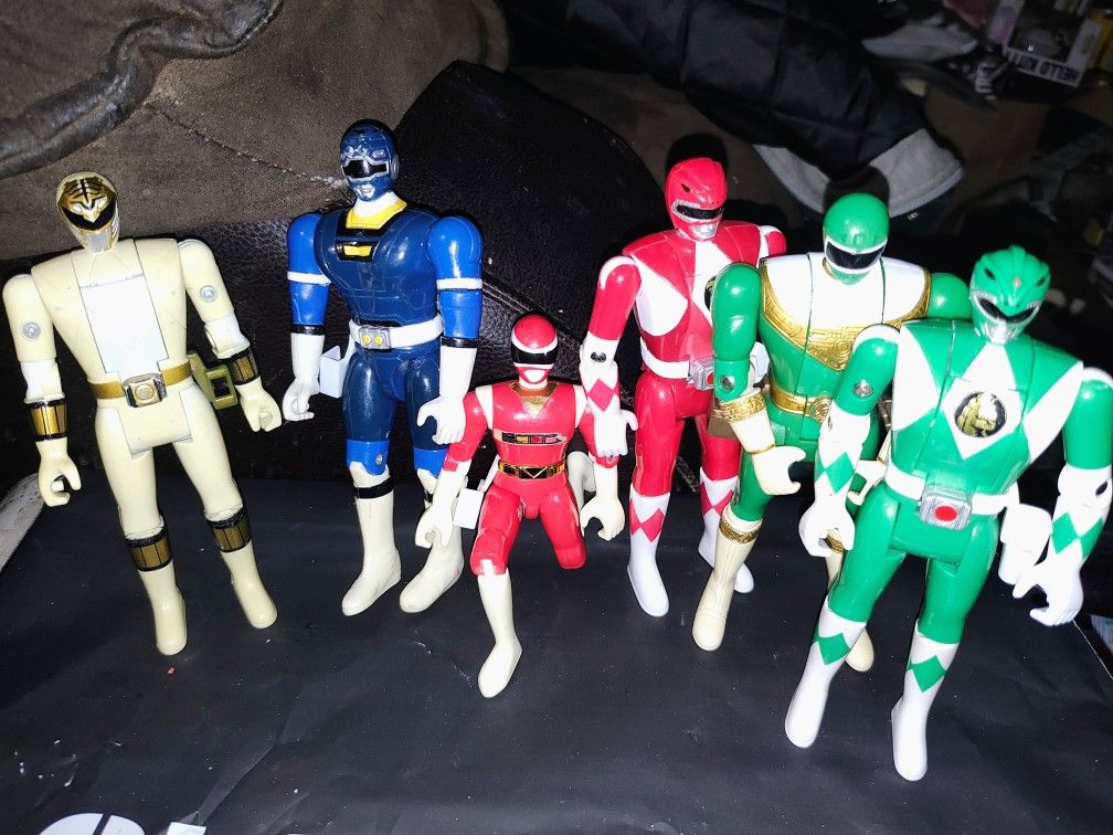 Power Rangers Loose Lot Vintage All Bandai