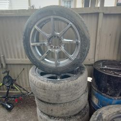 6 Lug Chevy Wheels 22s Gun Tires For Parts 