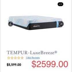 King Queen Size Tempurpedic ProAdapt,  ProBreeze,  LuxeBreeze Mattress  Pro Breeze /Luxe Adapt /Pro Adapt /Adapt /cloud /Tempur pedic contour Supreme 