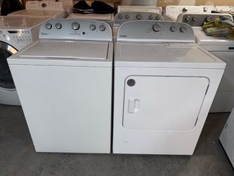 Whirlpool Washer and gas dryer working 3 Month Warranty we Deliver