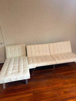 White couch