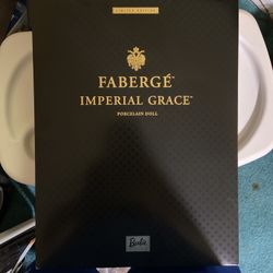 Mattel 2001 Faberge Imperial Grace Porcelain Barbie 