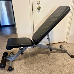 RitFit Adjustable Weight Bench  Foldable Multipurpose Home Workout