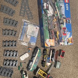 LEGO Cargo Train 60198 With Box And Instructions 