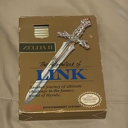 Zelda II: The Adventure Of Link NES CIB Complete