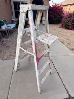 58” Aluminum Folding A-Frame Painters Ladder