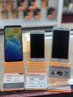 Lg stylo 4 & iPhone 7