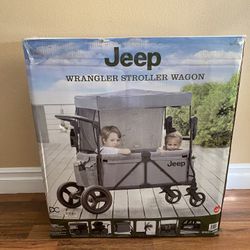 JEEP WRANGLER STROLLER AND WAGON BRAND NEW WITH CAR SETS ADAPTED 🧒🧒👶👶