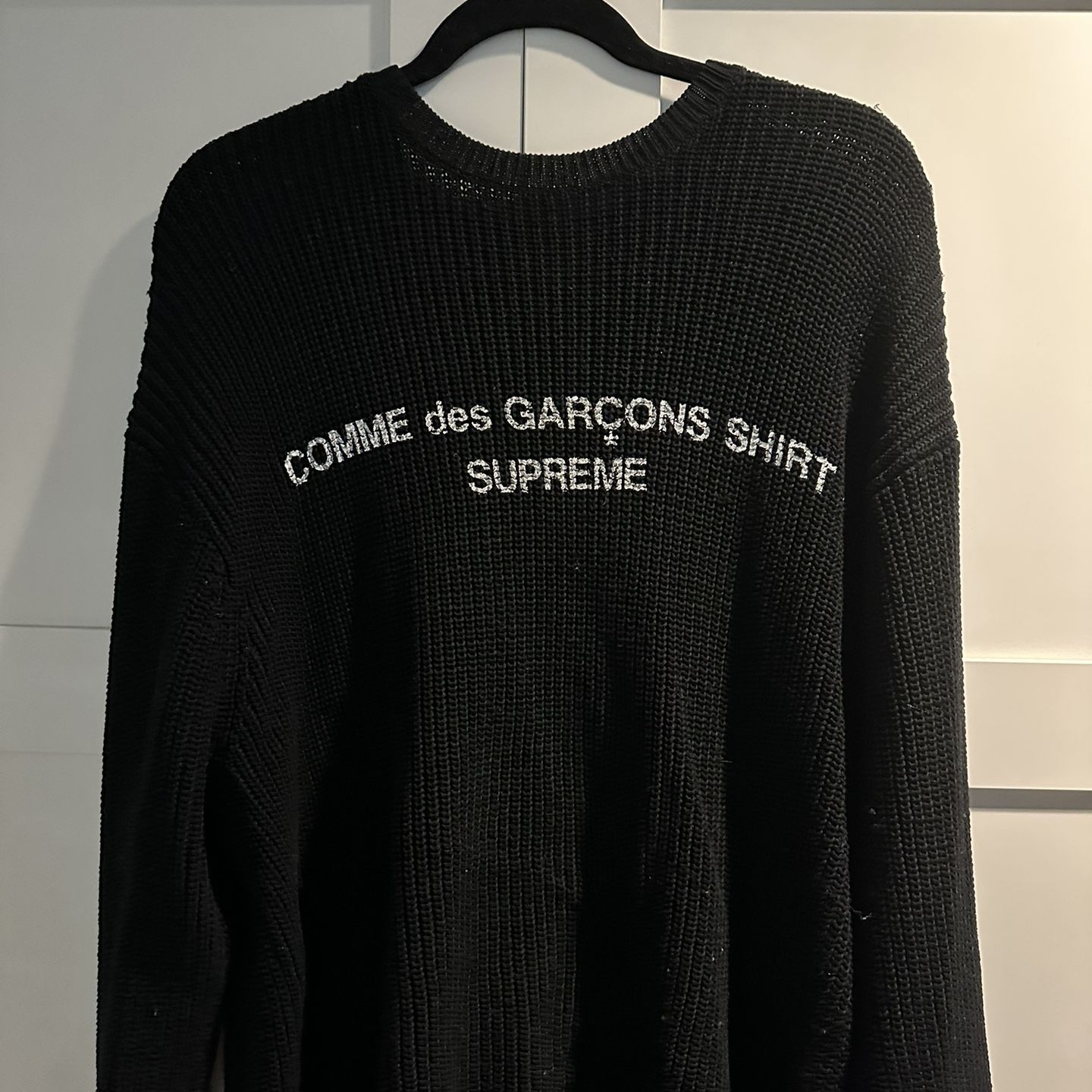 CDG Supreme Knit Sweater Ss17