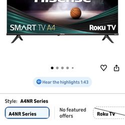 32 inch roku tv with remote 