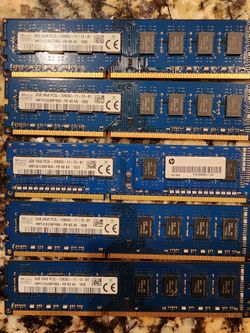 DDR3 RAM - 4/8GB - 2/4GB - 2/2GB