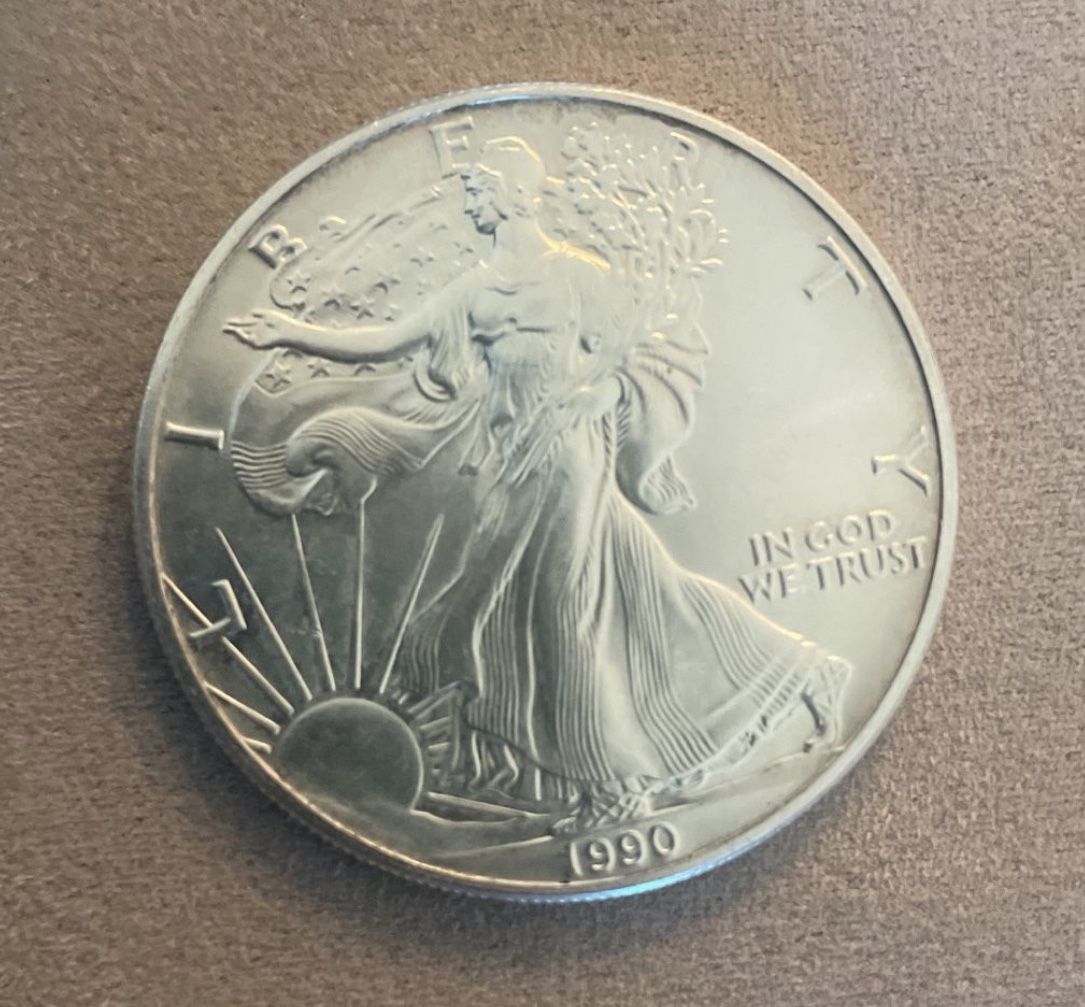 Silver Dollars , Peace Dollars, Morgan Dollars