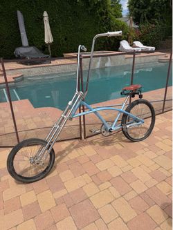 Vintage chopper bike