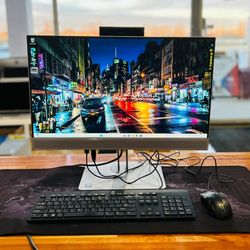 HP EliteOne G5 23.8” 2020 i5-9500 3.0ghz 16GB 256GB SSD Windows 11 Pro Fully Functional!!!